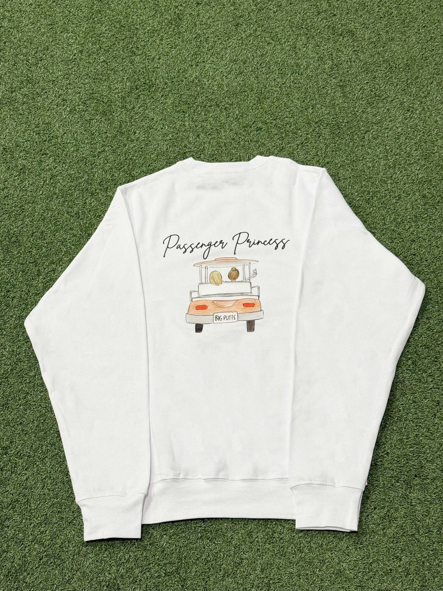 Unisex Choose Your Design - Crewneck Sweatshirt (White)