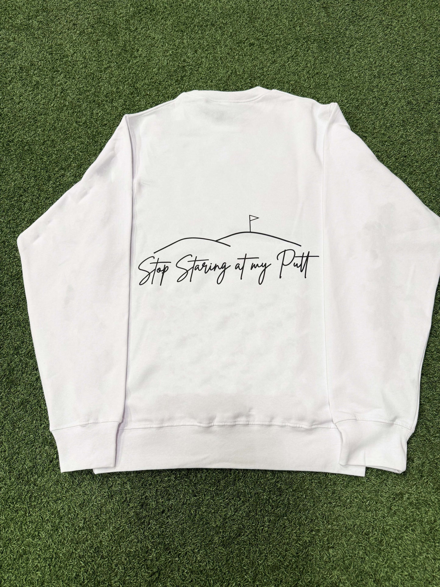 Unisex Choose Your Design - Crewneck Sweatshirt (White)