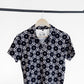 Women's Cropped Golf Polo - Par-fect Geometry