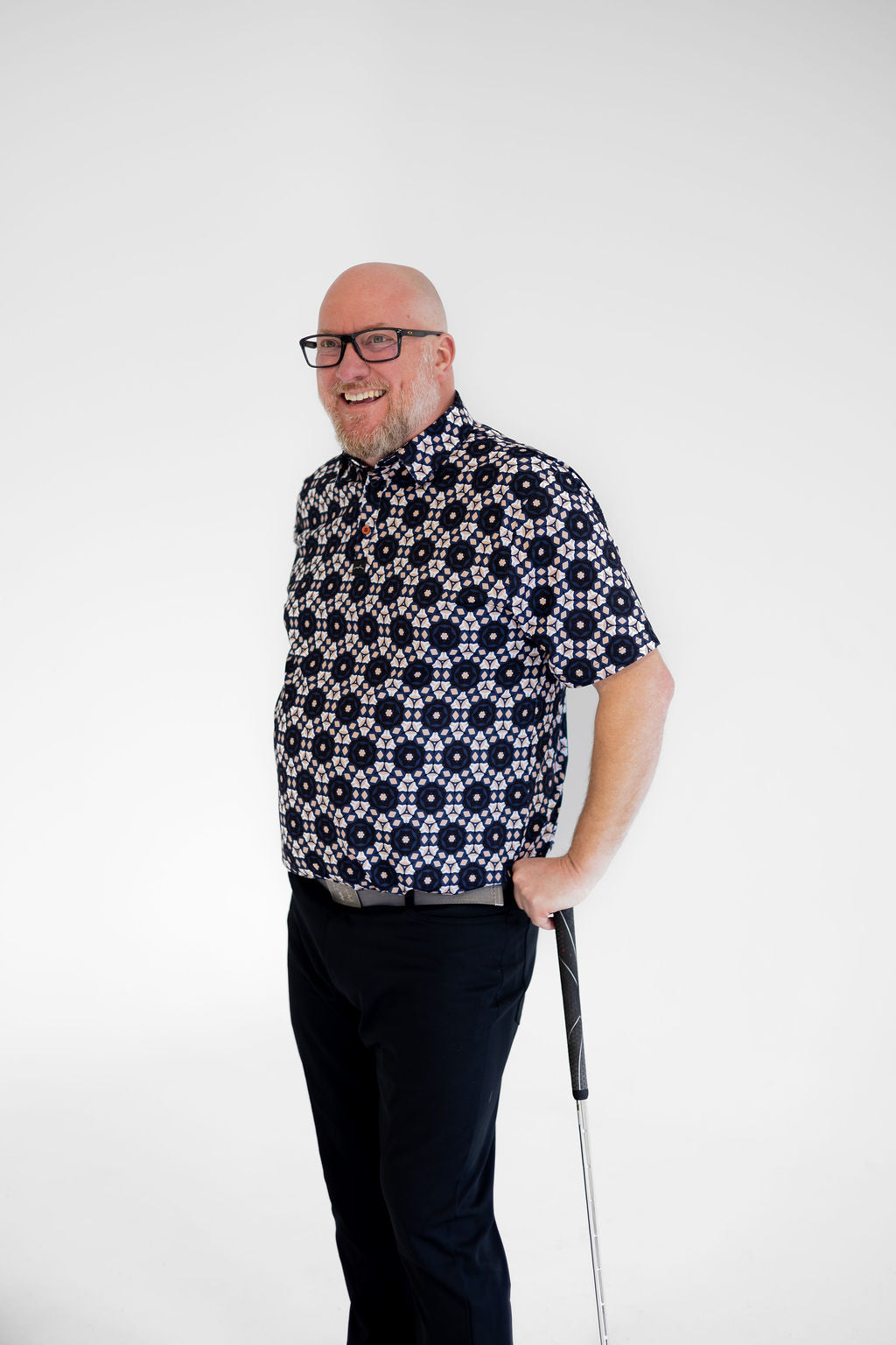 Men’s Golf Polo - Par-fect Geometry