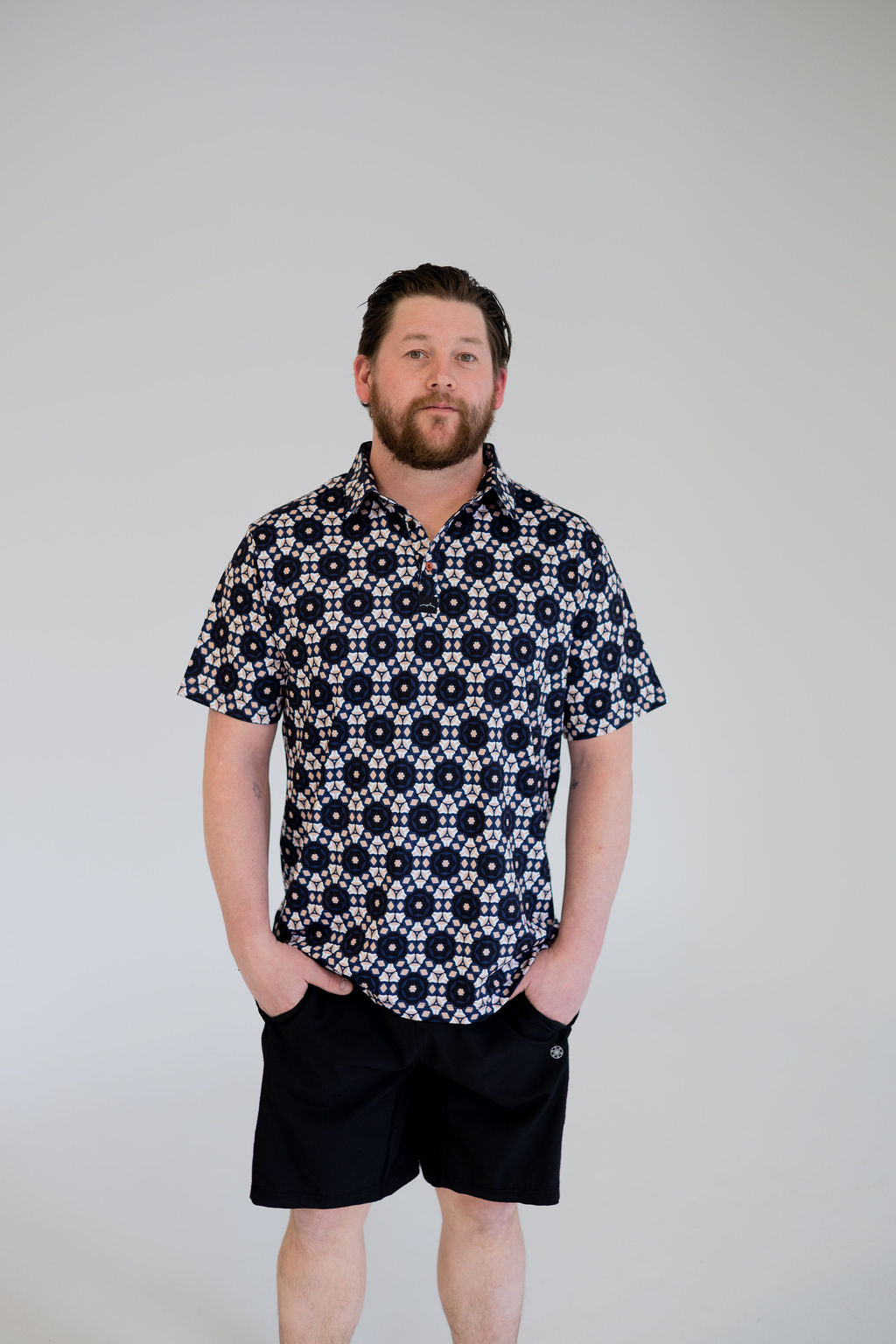 Men’s Golf Polo - Par-fect Geometry