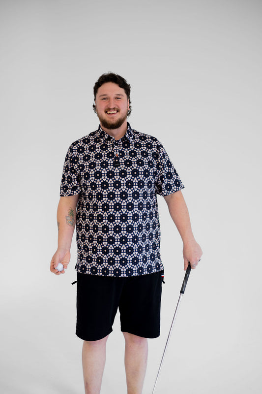 Men’s Golf Polo - Par-fect Geometry