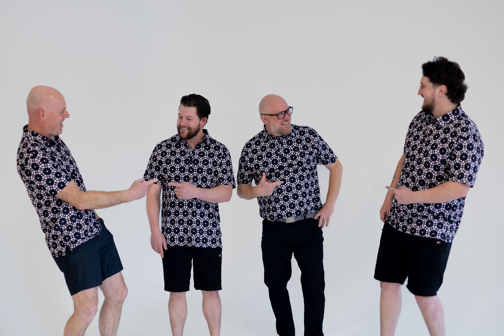 Men’s Golf Polo - Par-fect Geometry