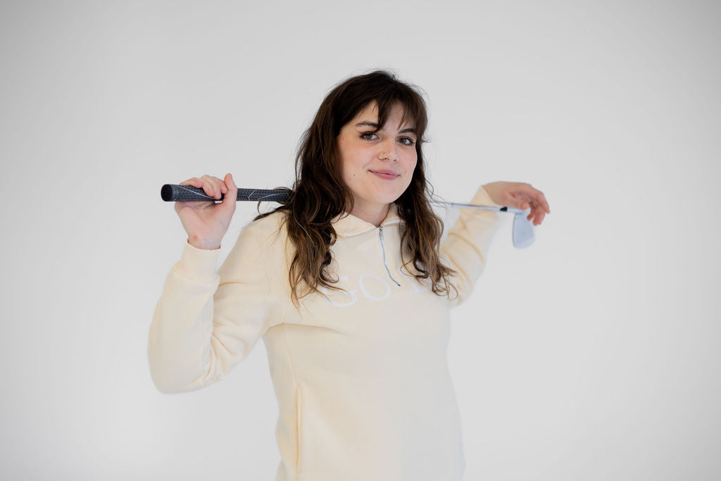 "GOLF" Women's Quarter-Zip Sweatshirt