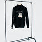 Unisex Choose Your Design - 1/4 Zip Sweatshirt (Black)