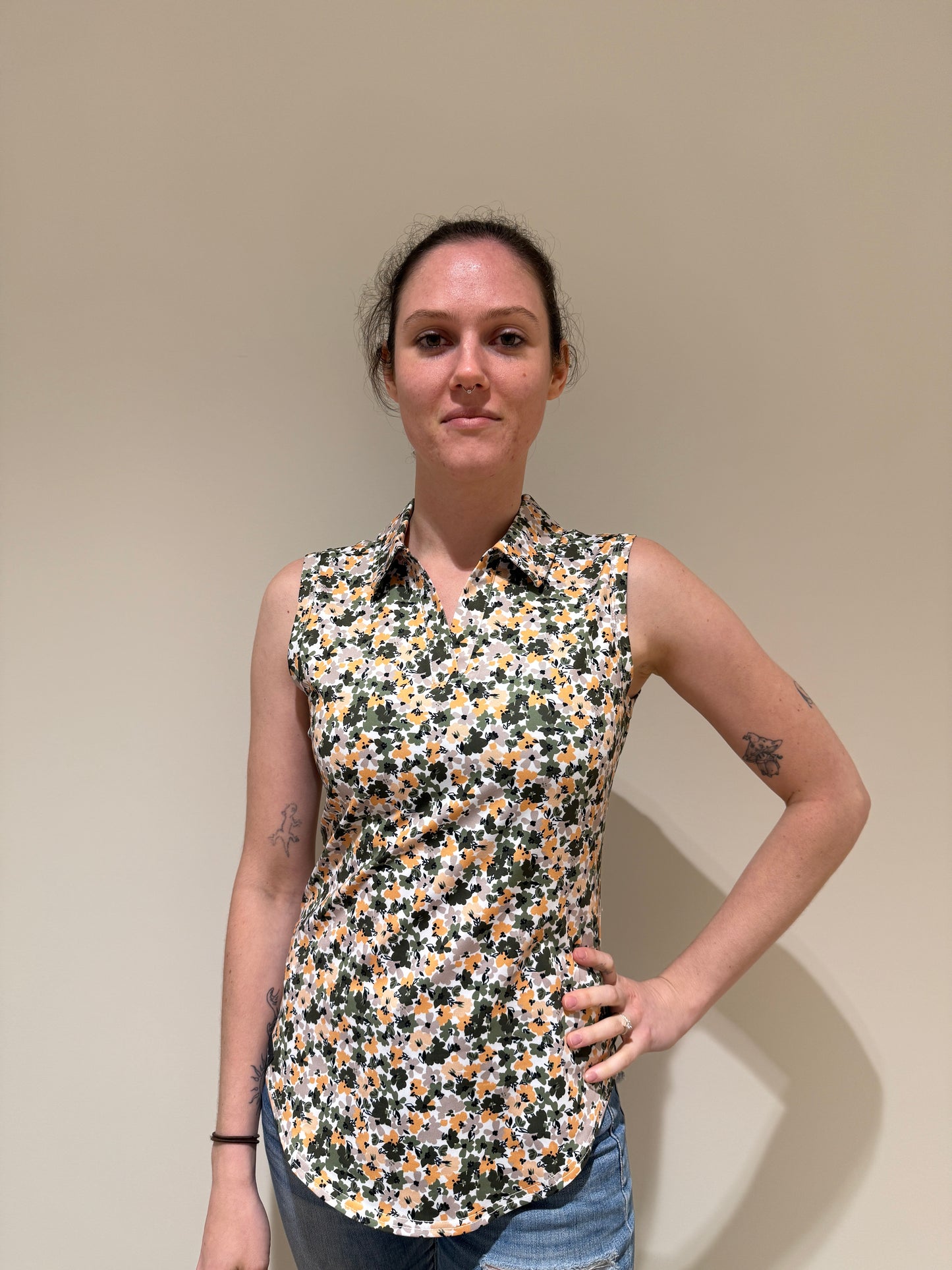 Bloom - Women's Sleeveless Golf Polo