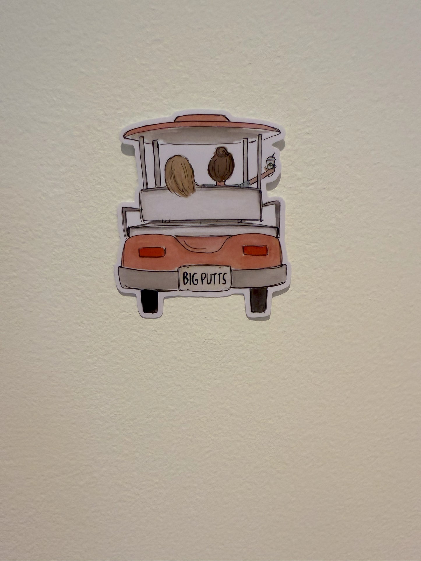Passenger Princess Vinyl Sticker