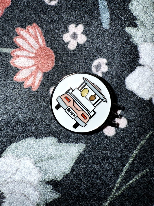 Passenger Princess Golf Ball Marker with hat clip