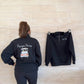 Unisex Choose Your Design - 1/4 Zip Sweatshirt (Black)