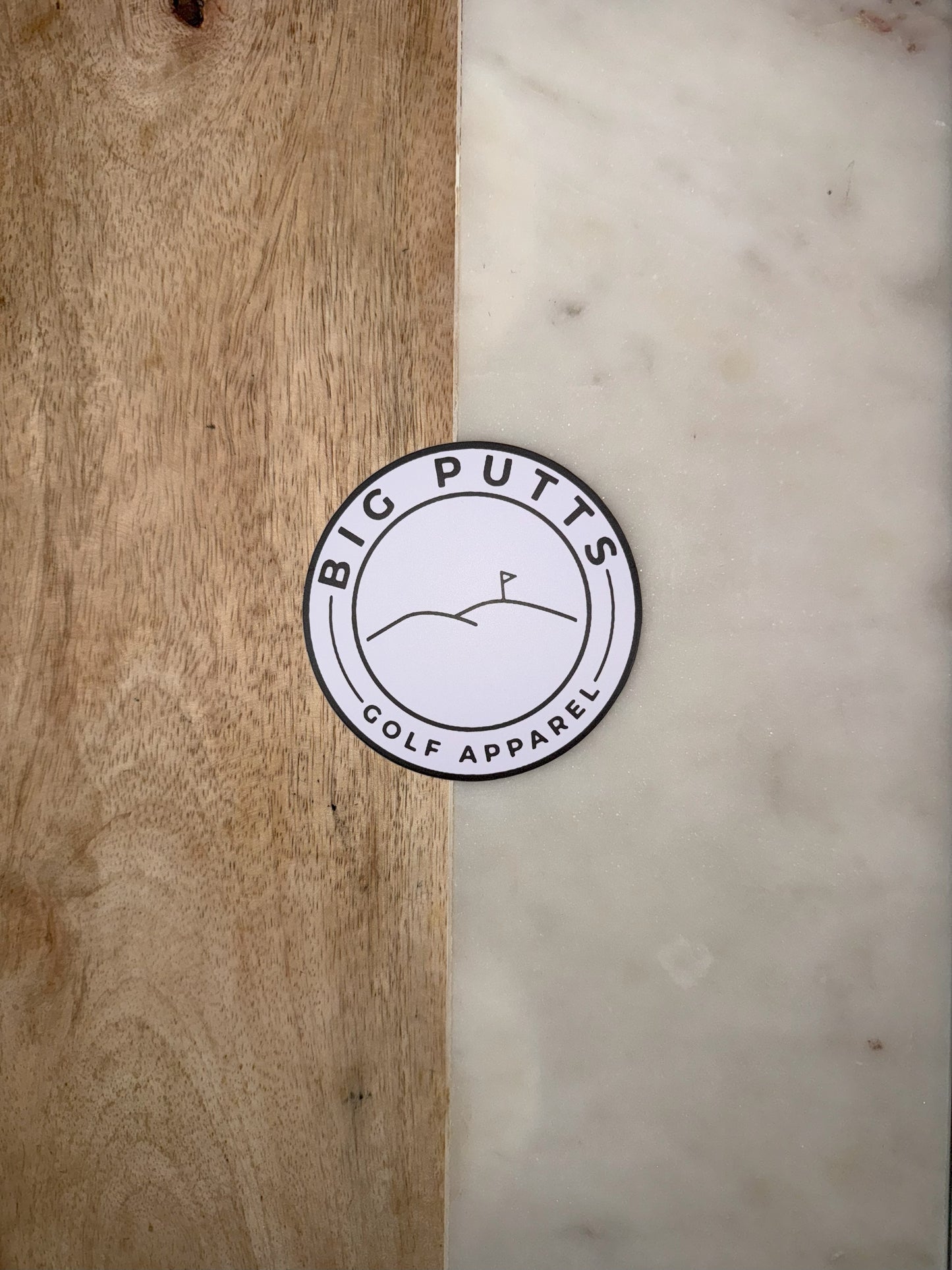 Simply Big Putts Vinyl Sticker