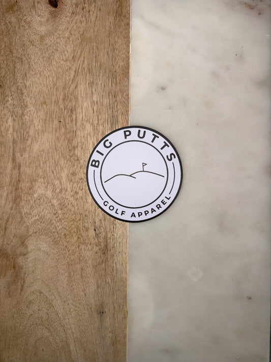 Simply Big Putts Vinyl Sticker