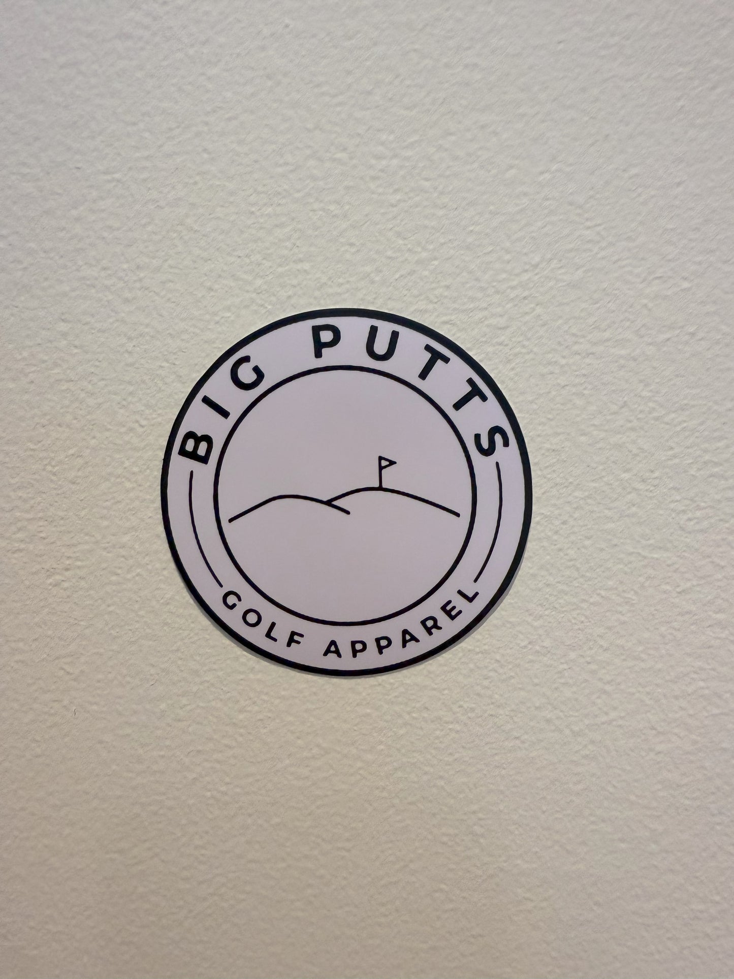 Simply Big Putts Vinyl Sticker