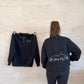 Unisex Choose Your Design - 1/4 Zip Sweatshirt (Black)